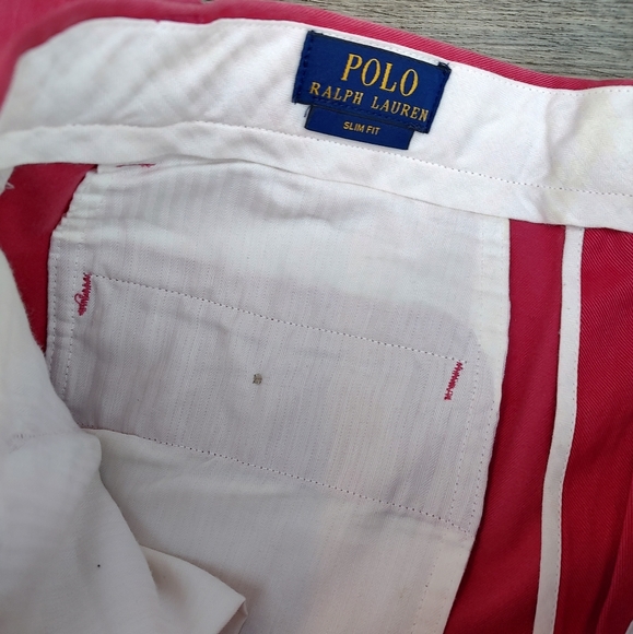 POLO Ralph Lauren “Nantucket Red” Slim Chino Pants 33x32 - Picture 3 of 9